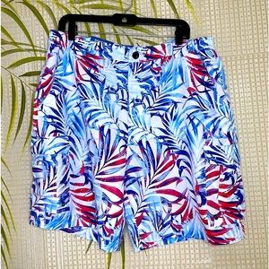 NWT Reel Legends Bonefish Mens Cargo Swim Trunks tropical beach shorts Size L